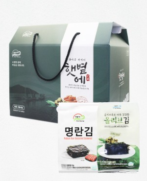 햇볕에 명란김+올리브김 식탁김 선물세트 (36개입)