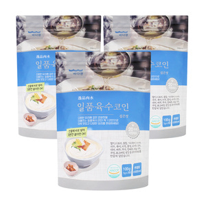 일품육수코인 깊은맛 100gx3개 (5gx60개)